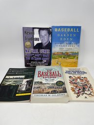 Group Of  Baseball Books