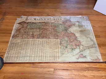 Antique Topographical Map (approx. Date 1903) By The Scarborough Company