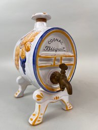 Ceramic Cognac Cask Dispenser