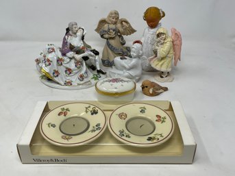 Porcelain & Ceramic Figurine Lot