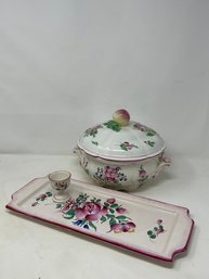 European Floral Porcelain Lot