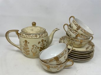 Hand Painted Nippon Tea Set