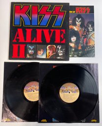 Kiss - Alive II NBLP7076-2 2xLP NM W/ Original Inner Sleeves And Poster