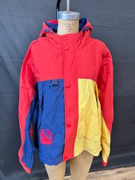 Vintage 90s Regatta Sport Color Blocked Zip Jacket Size Large- New With Tags!!!!!
