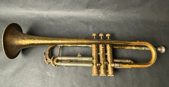 Vintage Legionnaire Brass Trumpet