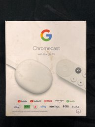 Google Chromecast In Original Box - Untested