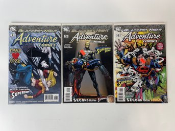 Blackest Night Adventure Comics Lot Of Three (SK-1)