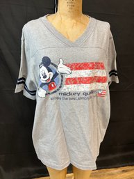 Plus Size Womens Mickey Mouse Tshirt 2X