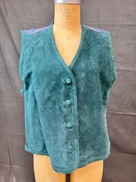 Vintage 90s Arizona Brand Suede Vest - New With Tags - Large