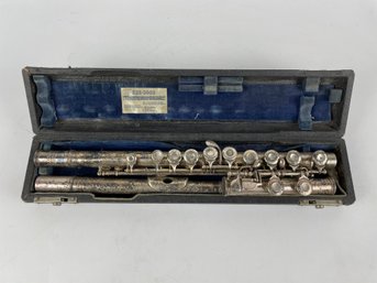 Vintage Flute In Original Case