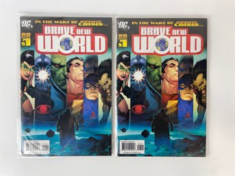 Brave New World Lot Of Three Comics (SK-3)