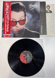 Elvis Costello - Trust Japanese Import P-10965X NM W/ OBI