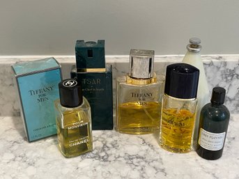 Tiffany, Chanel, Etc Cologne Lot