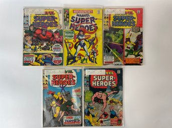 Marvel Superheroes Lot Of Five Comics (SK-9)