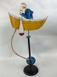 Nautical Tin Balance Folk Art