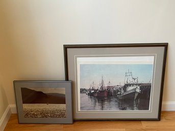 Nautical Boat Print Lot - Print & Photo