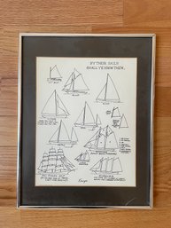 'By Their Sails Shall Ye Know Them' Print