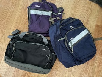 LL Bean Backpack Lot