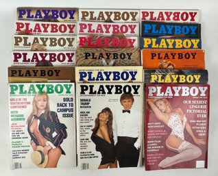 Large Lot Of Vintage Playboy Magazines (Lot 9)