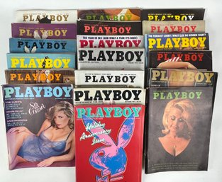 Large Lot Of Vintage Playboy Magazines (Lot 12)