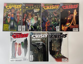 Identity Crisis Comics Lot Of Seven (SK-18)