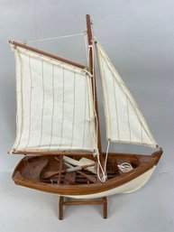 Sailboat Pond Boat Model