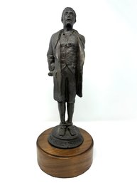 Bronze Statue Of Nathan Hale