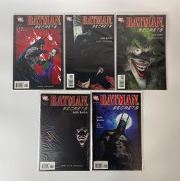 Batman Secrets Comics Lot Of Five (SK-22)