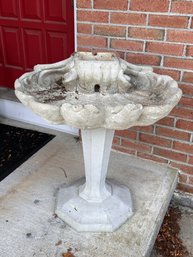 Concrete Fountain Base