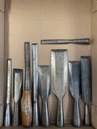 Group Of Antique Chisels Winchester Craftsman And More (1)