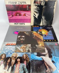 Vinyl Records Def Leppard, Frank Zappa, Rolling Stones And More!