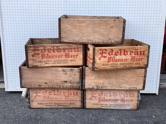 Group Of 7 Beer Advertising  Crates