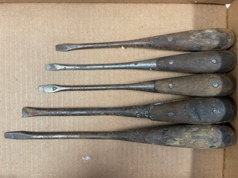 Antique Screwdriver Lot (9)