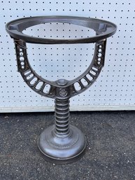 Antique Cast Iron Water Heater Base