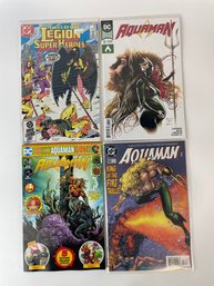 Lot Of Comics Including Aquaman, Legion Superheroes (SK-36)