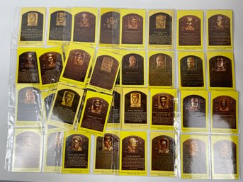 Hall Of Fame Plaque Lot (Lot 2)