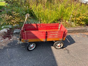 Vintage Red Wagon