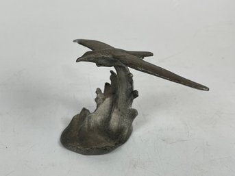 Pewter Bird Sculpture