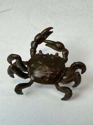 Bronze Crab Figure