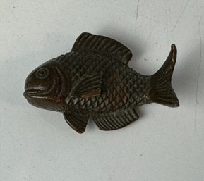 Bronze Fish Figurine