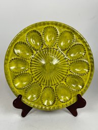 Ceramic Egg Dish Platter