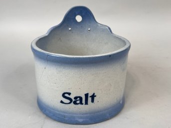 Antique Stoneware Salt Container