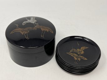 Asian Inspired Coaster Set