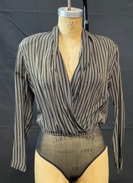 Vintage Guiseppe Crossfront Blouse Bodysuit