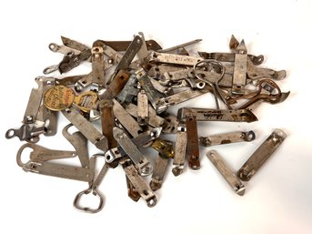 Large Collection Of Vintage Bottle Openers