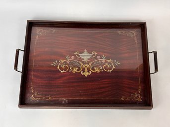 Wooden Inlaid Tray