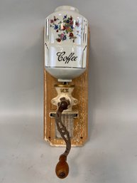 Vintage Lustre Ware Coffee Grinder