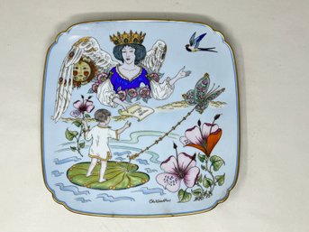 Birth Plate - Ole Winther By HUTSCHENREUTHER - Numbered