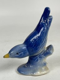 Ceramic Blue Bird Figure