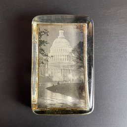 Vintage Capital Souvenir Paperweight